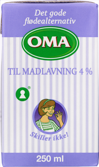 OMA MADLAVNING 4% 250 ML / Sverige
