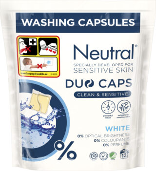 NEUTRAL VASKETABS DUO WHI 12 ST / England