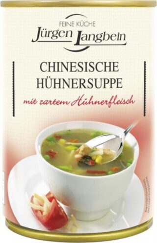 Jürgen Langbein Kinesisk Hønsekødsuppe 400 ML.