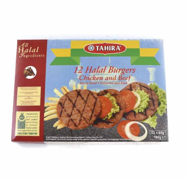 Tahira Okse og kylling burgers 12x65g