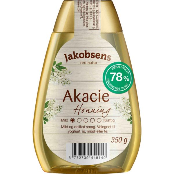 Jakobsens akacie honning 350 g