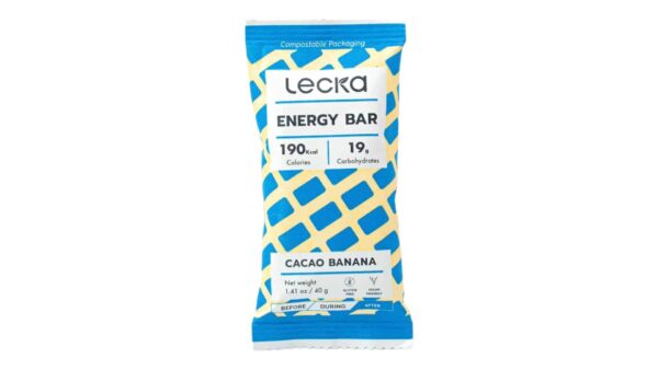 Energibar m. chokolade & banan, Lecka 40 g