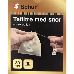 Schur Tefiltre m. snor 30,00 stk