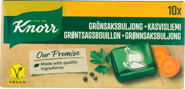 Knorr Grønsagsbouillon 10 Pk 100 g / Italien