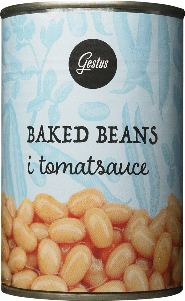 Gestus Baked Beans I Tomat 420 g / Italien