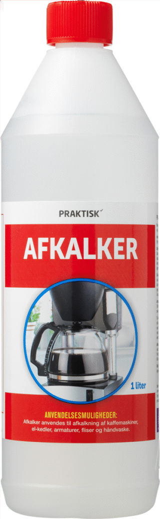 Praktisk Afkalker/Kaffemas 1 Lt / Danmark