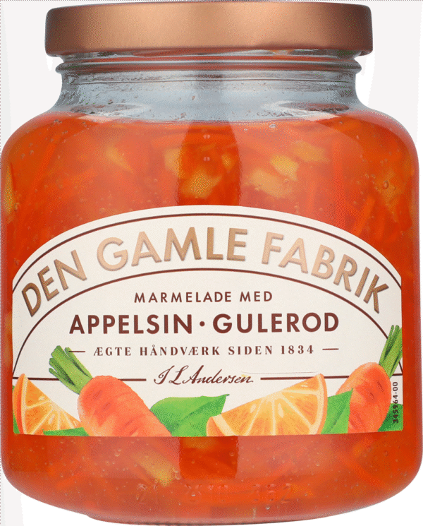 D.G.F MARMELADE APP/GULER. 380 G /Danmark