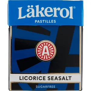 Lakridspastiller m. havsalt sukkerfri 25,00 g