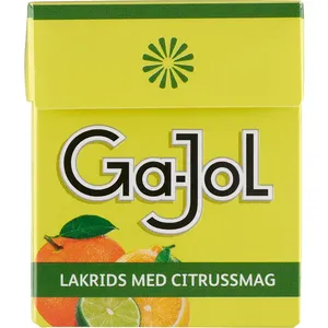 Lakridspastiller m. citrussmag 23,00 g
