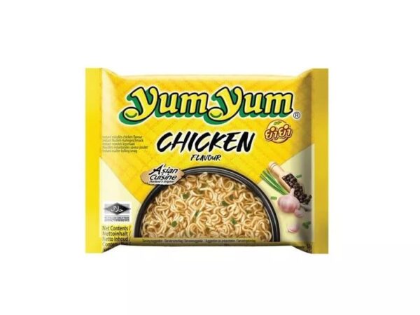 Instantnudler m. kyllingesmag, Yum Yum 60 g