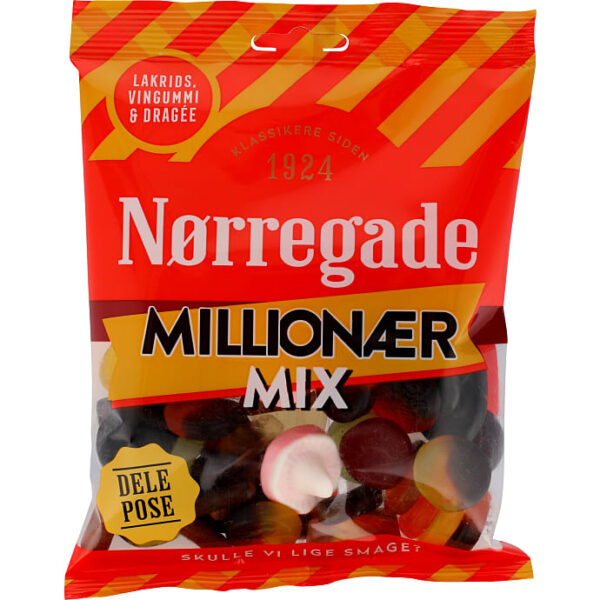 Nørregade Millionær Mix 160 g