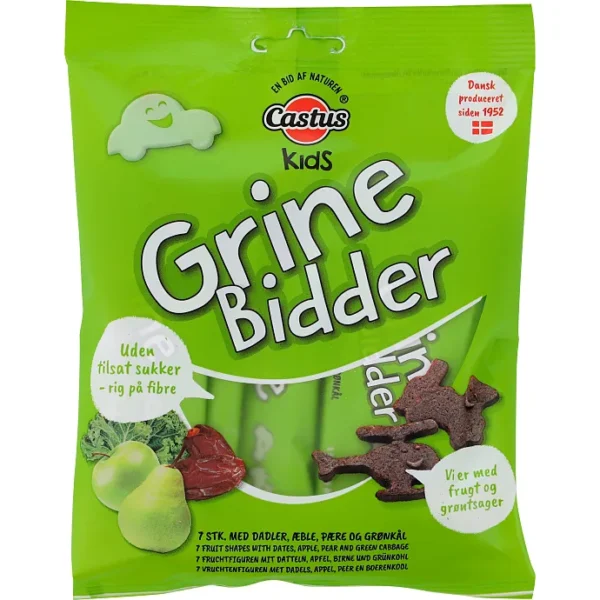 Castus Grine Bidder med æble og pære 70g