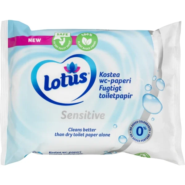 Lotus Fugtigt toiletpapir 42 stk