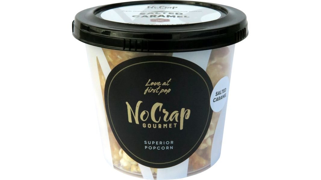 Gourmet Popcorn m. saltkaramel, NoCrap