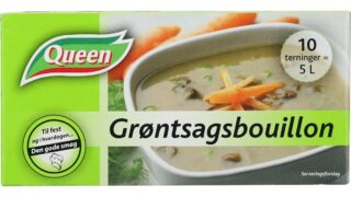 Grøntsagsbouillon, Queen