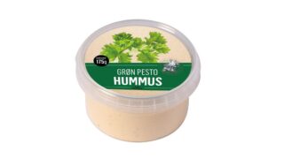 Hummus m. grøn pesto, Chuchum