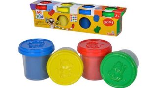 Modellervoks m. 4 farver, Art & Fun