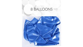 Balloner i blå