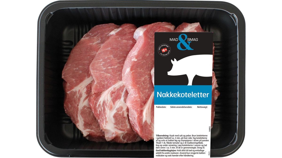 Nakkekoteletter, Gestus