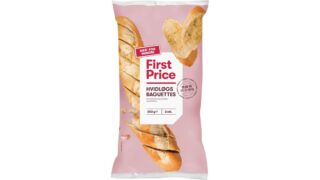 ❄️ Hvidløgsbaguettes, First Price