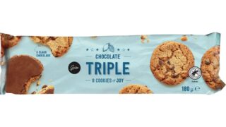 Cookies Triple Chocolate, Gestus