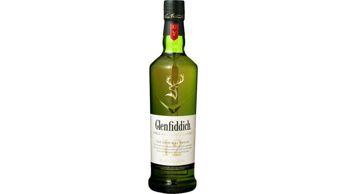 Whisky 40% , Glenfiddich
