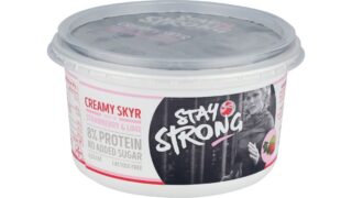 Skyr m. jordbær & lime 0,8%, Stay Strong