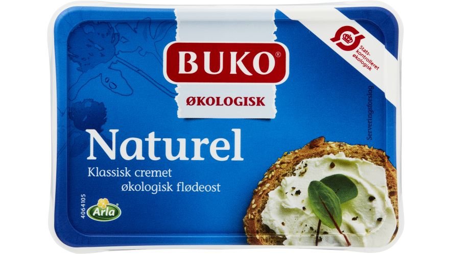 Flødeost Naturel øko. Buko