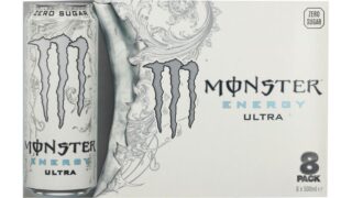 Energidrik 8x0,5 L, Monster Ultra
