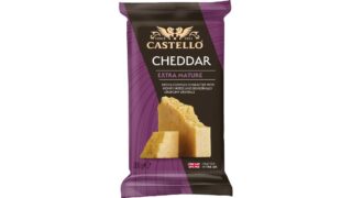 Ost i stykke cheddar ekstralagret, Castello