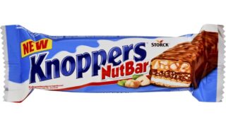 Chokoladebar m. nødder, Knoppers