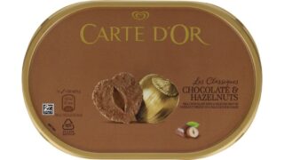 ❄️Chokolade- & hasselnøddeis praline, Carte d’Or