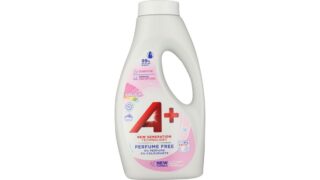 Vaskemiddel flydende t. kulørt u. parfume, A+
