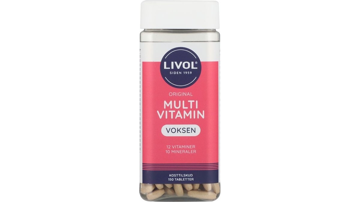 Vitaminpiller t. voksne, Livol