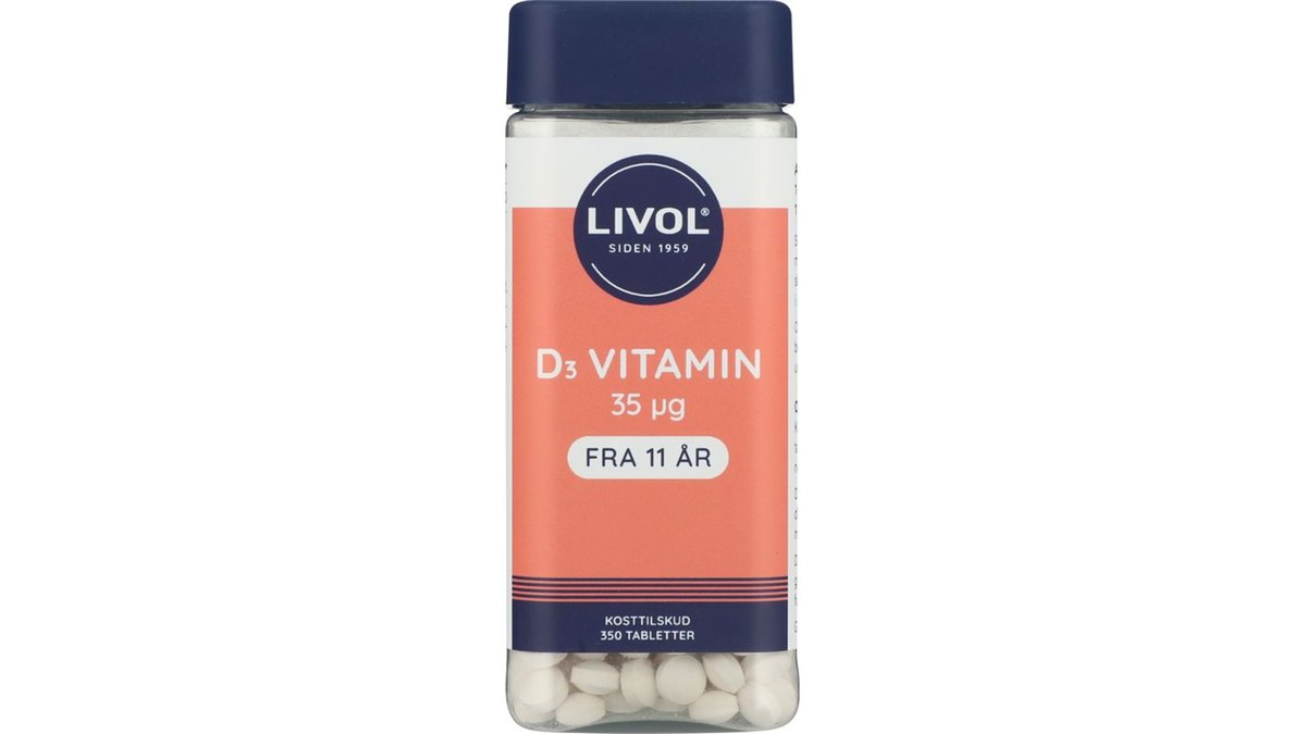 D3-vitamin, Livol