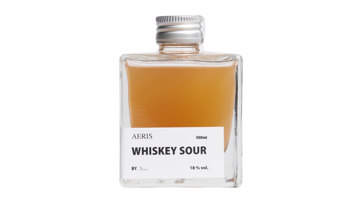 Whiskey sour 18% 500 ml, Aeris