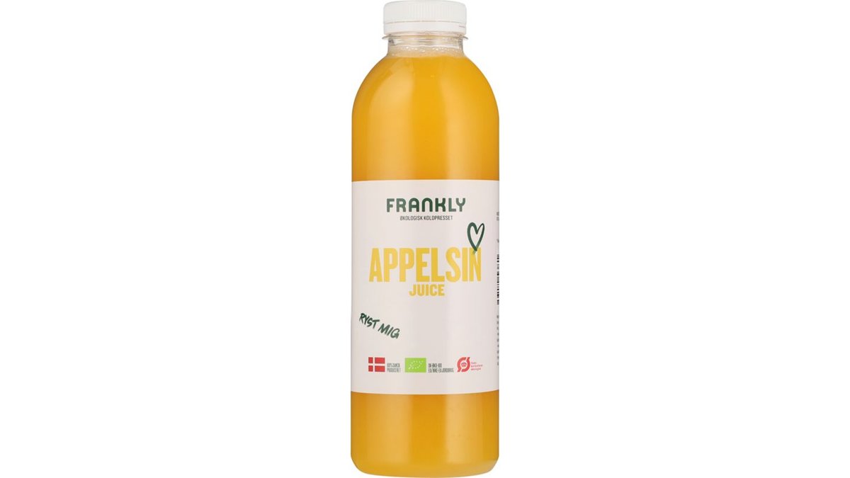 Appelsinjuice øko. Frankly Juice