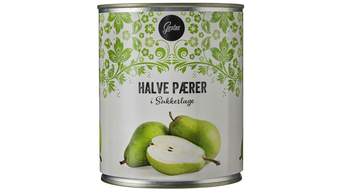 Pærer i sukkerlage, Gestus