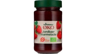 Jordbærmarmelade øko. Grøn Balance