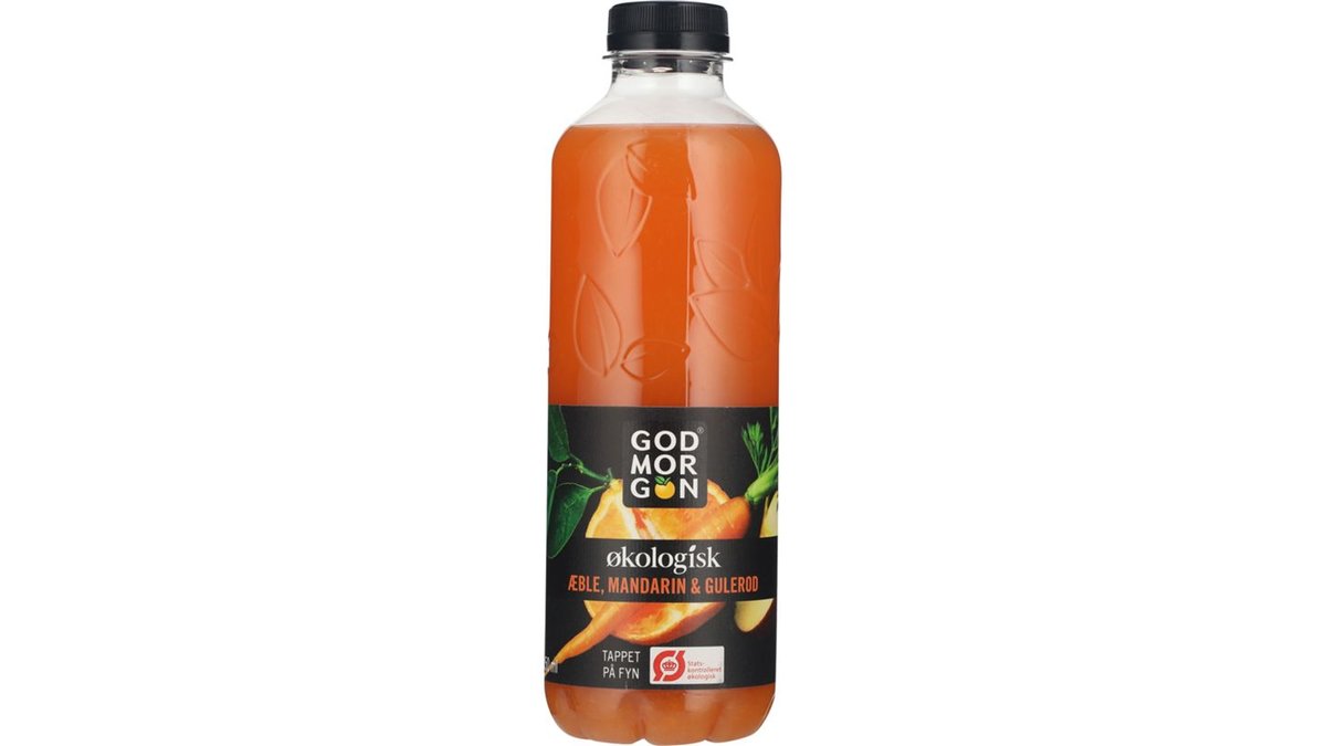 Juice m. æble, mandarin & gulerod øko. God Morgen