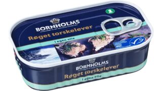 Røget torskelever i olie, Bornholms