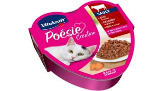 Vådfoder t. voksne katte m. okse & gulerod, Vitakraft