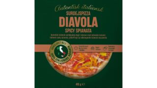 Surdejspizza Diavola m. spicy spianata, Autentisk Italiensk