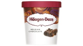 ❄️Flødeis m. belgisk chokolade, Häagen-Dazs