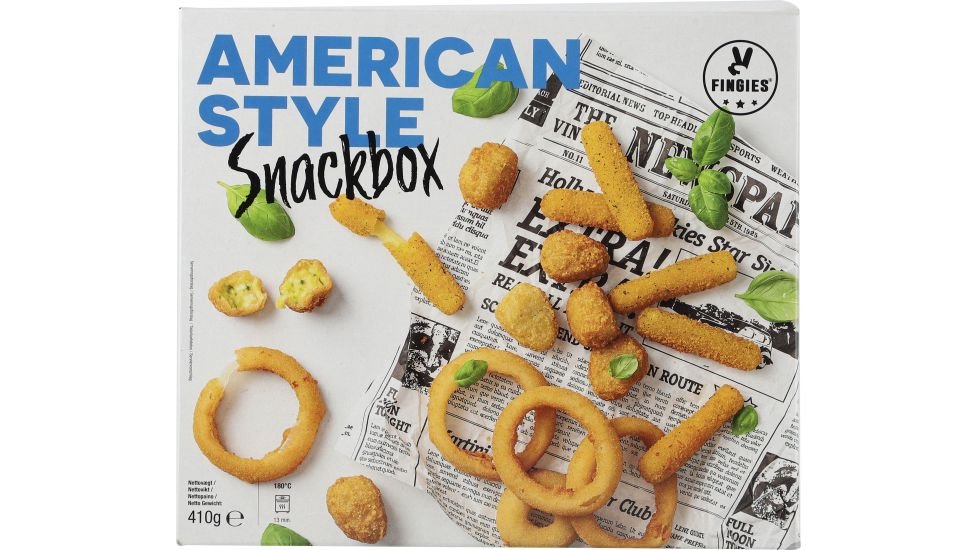 ❄️Snackboks American style, Fingies