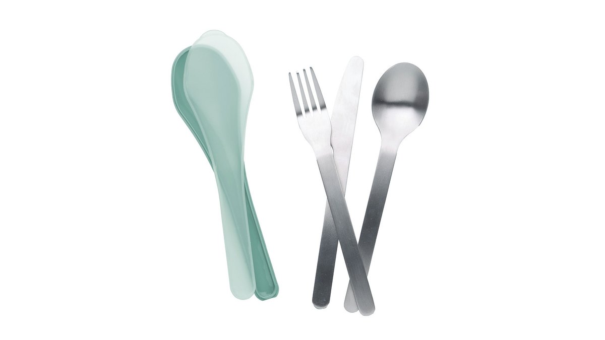 Bestiksæt 4 dele m. opbevaringsetui, Smash