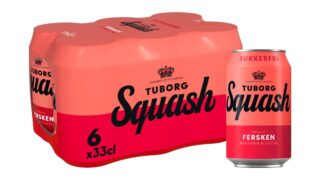 Tuborg Squash Ferskensmag Sukkerfri 6-pak