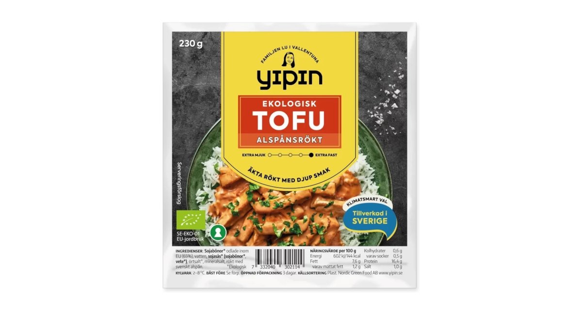 Tofu røget øko. Yipin