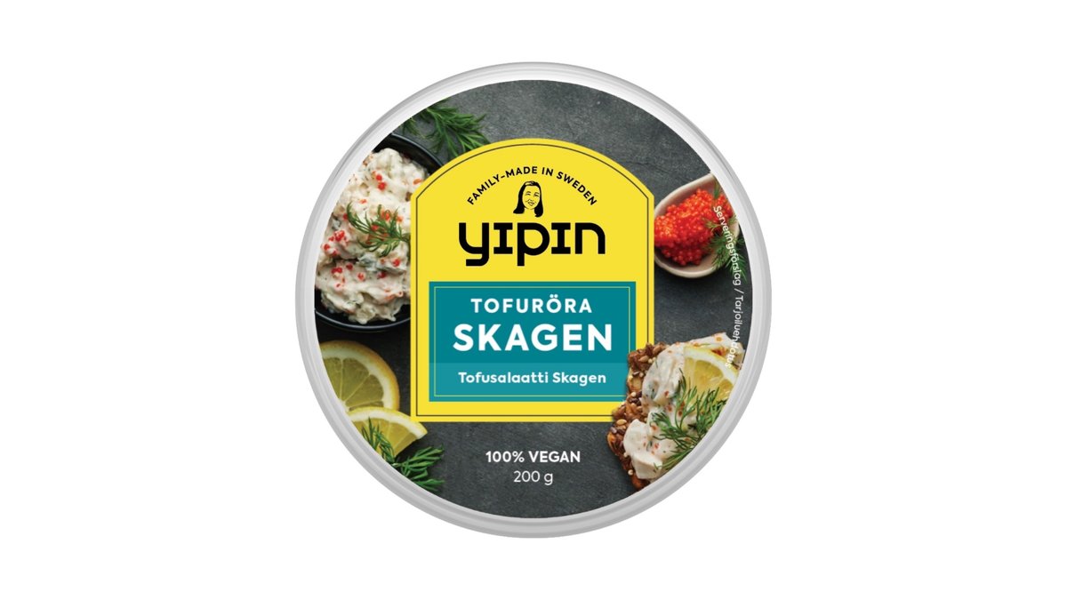 Plantebaseret skagensalat, Yipin