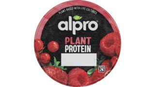 Soyaprodukt m. jordbær, hindbær & ribs, Alpro